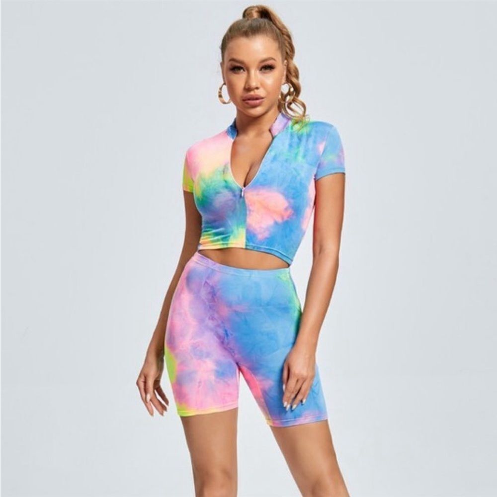 LAST SET! Donna Tie Dye 2 Piece Set
